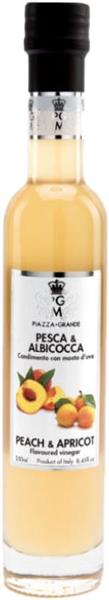Condimento Pesca & Albicocca -Essigzubereitung mit Pfirsich & Aprikose- 250ml, Mussini