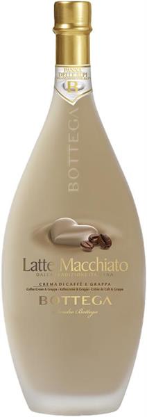 Grappa & Latte Macchiato, mit Milchkaffe, 500ml, Bottega
