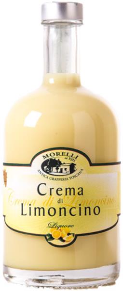 Crema di Limoncino Liquore - Zitronencreme-Likör - 17%Vol. 500ml - Morelli