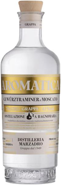 Grappa Aromatica Gewürztraminer Moscato, 41%Vol. 700ml, Marzadro