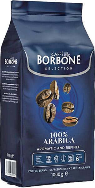 100% Arabica Selection - Aromatic and Refined - 1kg Bohnen, Borbone