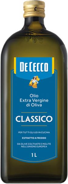 Olio Extra Vergine di Oliva Natives Olivenöl Extra Classico 1 Liter, De Cecco