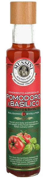 Condimento Bals.Pomodoro&Basilico Mussini 250ml