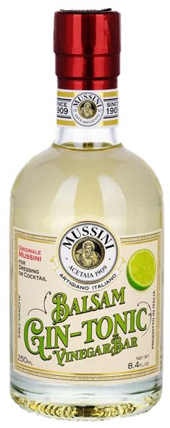 Condimento Bals. GIN-TONIC Mussini 250ml