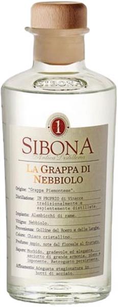 Grappa Piemontese Di Nebbiolo, 500ml, Sibona