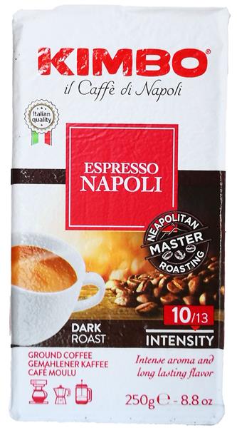 Kimbo Kaffee Espresso - Napoli, gemahlen, 250g