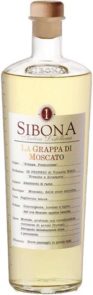 Grappa Piemontese Di Moscato - Magnum 40°Vol. 1500ml - Sibona